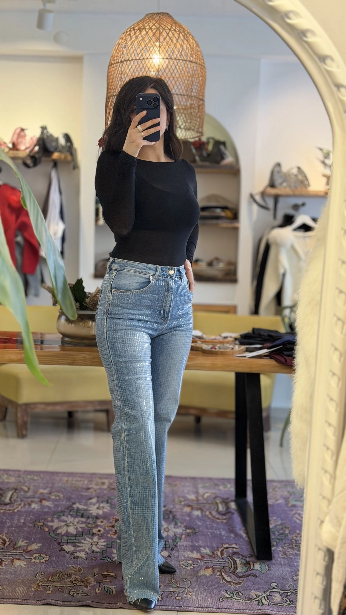 PULLU BOL PAÇA İTALYAN JEANS PANTOLON